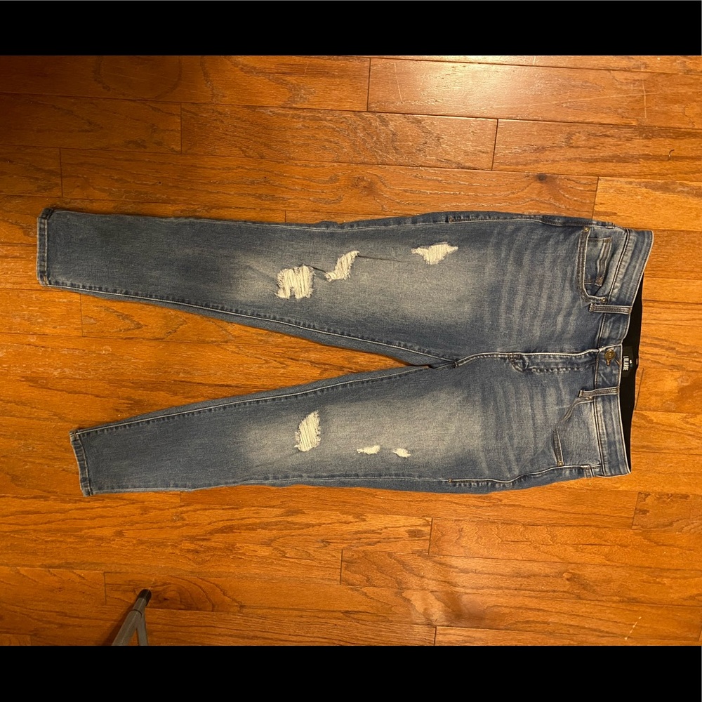 LuLaRoe Skinny Distressed Denim Jeans/Jeggings